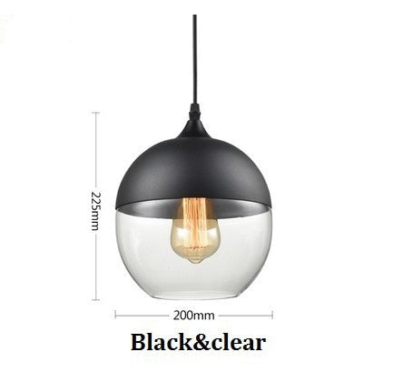 AstraLoft Glass Pendant Light Modern LED Ceiling Lamp